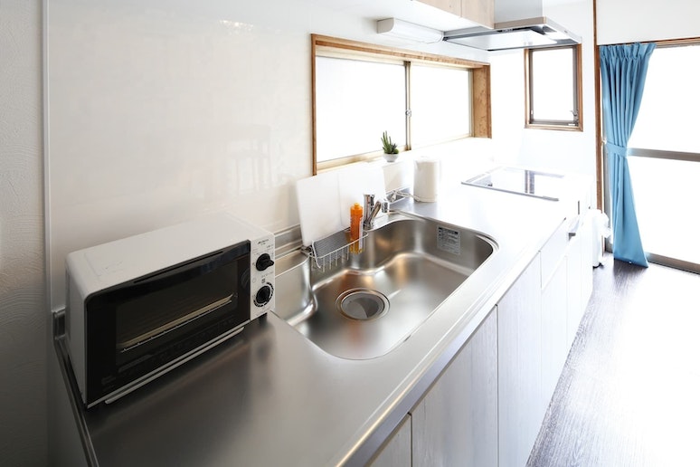 衛生的なキッチン