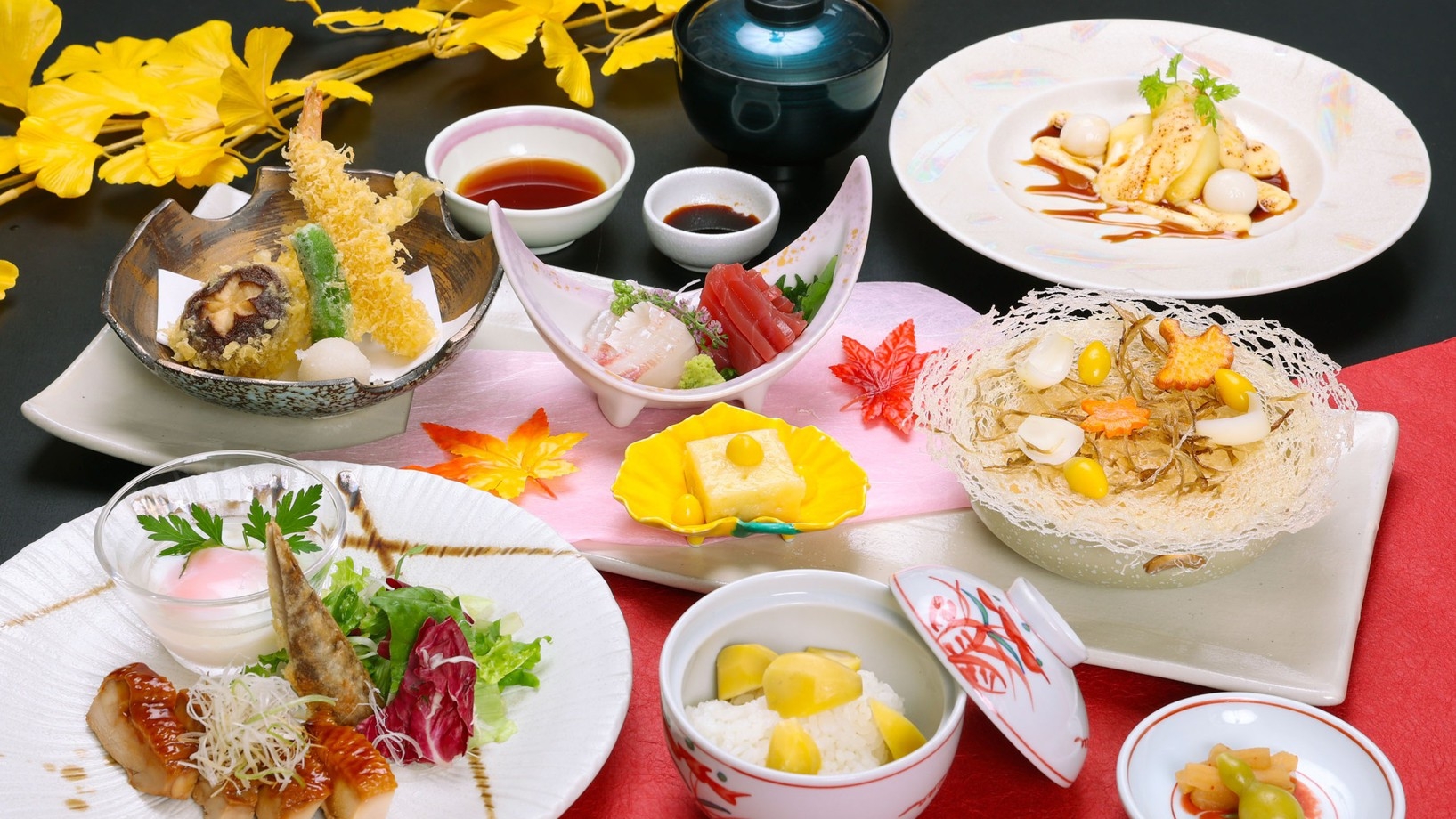 【お部屋食確約＆温泉入浴付】〜花膳プラン〜　♪秋の味覚を個室で満喫♪