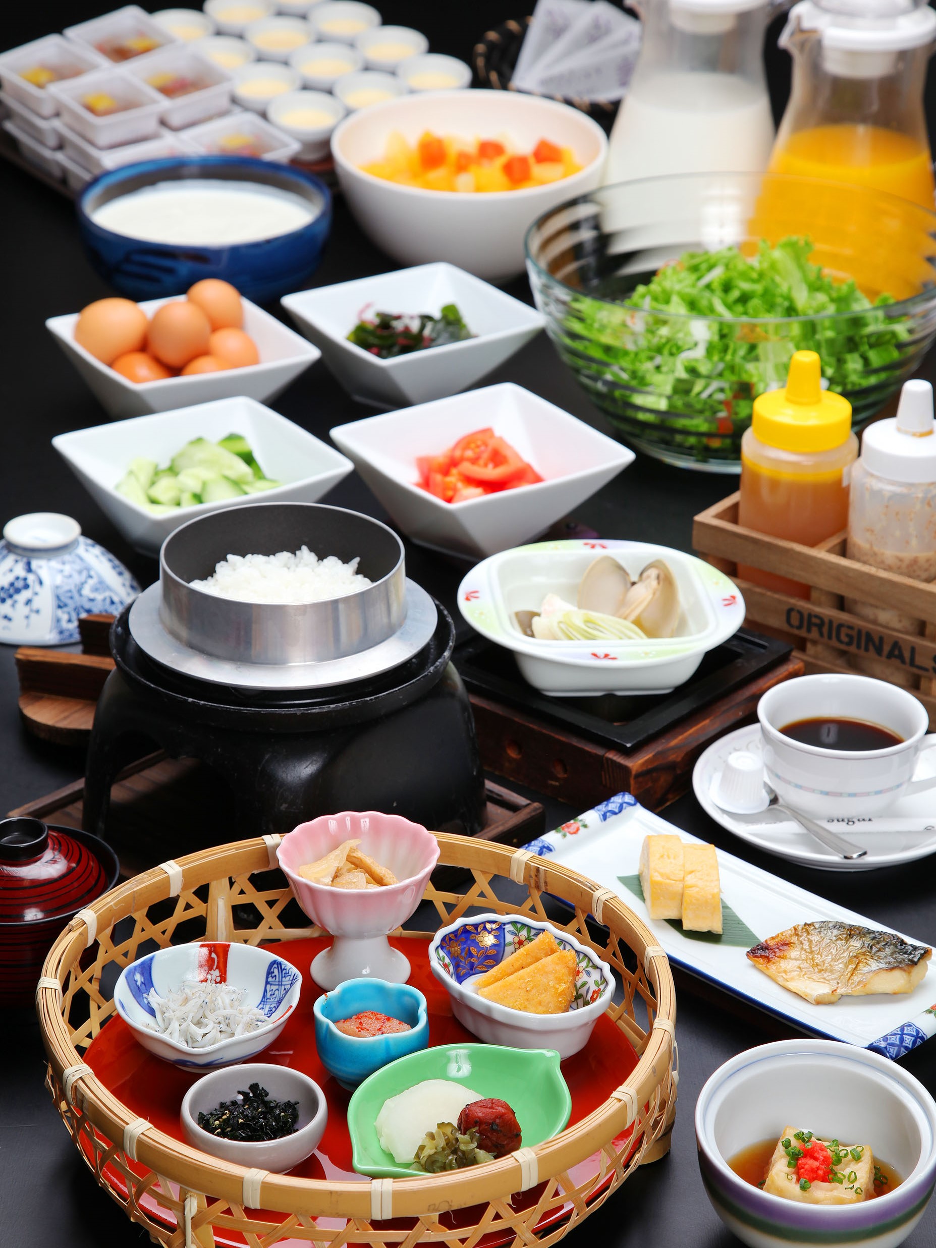 ★美味しい釜炊きご飯などお客様から高評価いただいております♪ 　～温泉宿のこだわり和朝食～