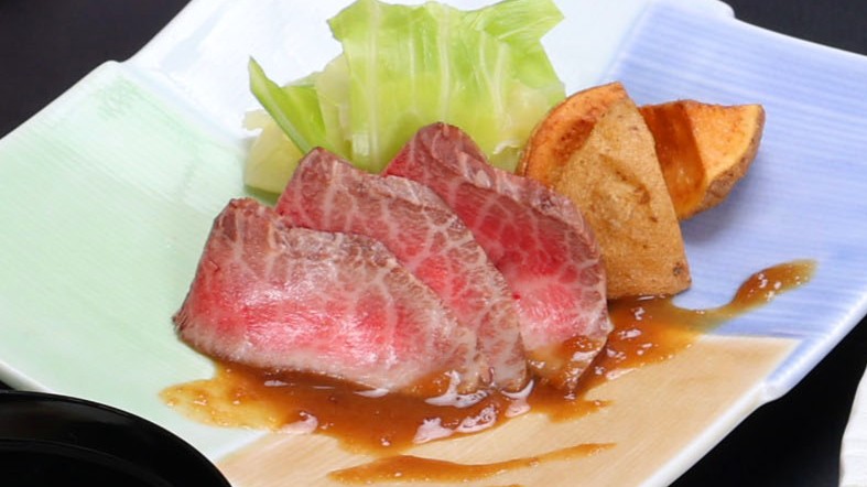 強肴：山口県産和牛ロースト～四季旬彩会席～3月・4月～