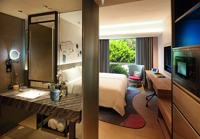 スーペリアルーム：ベッドルーム