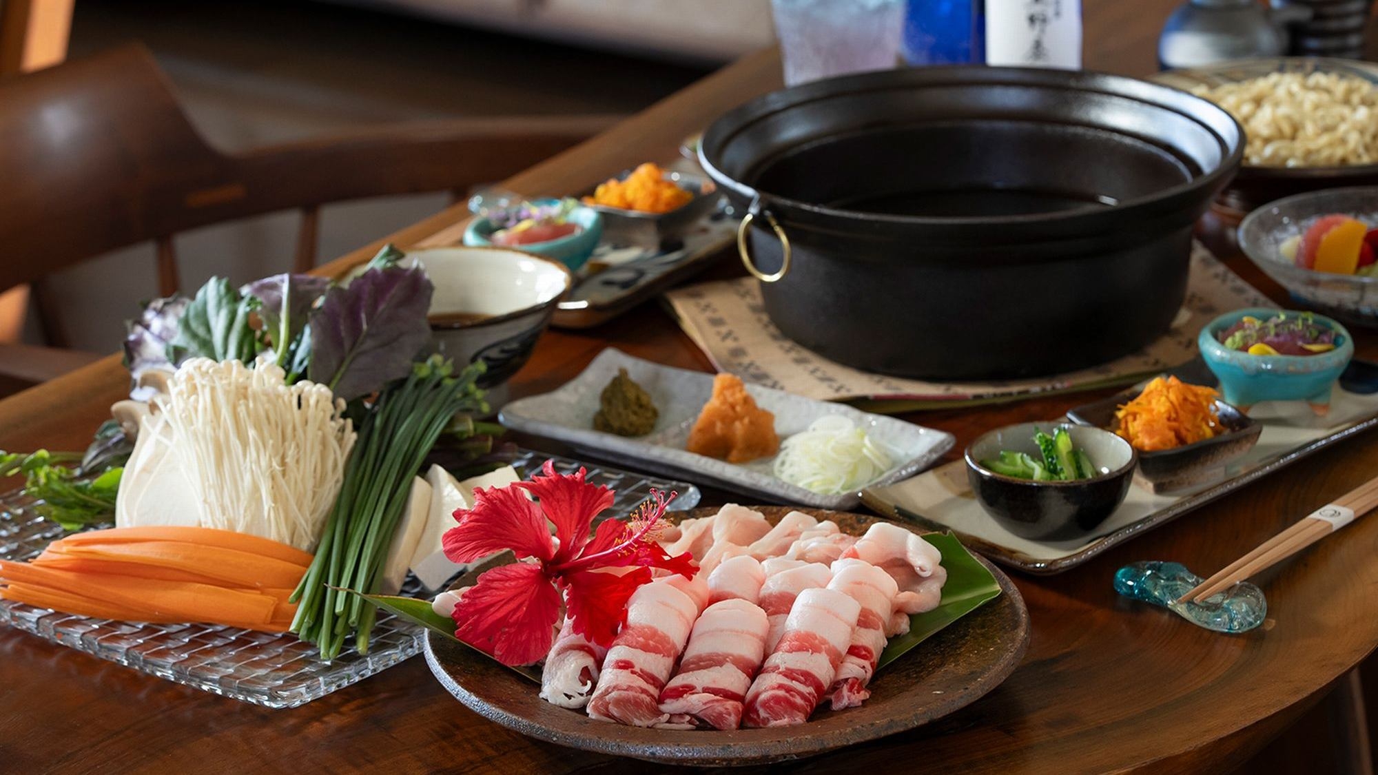 【ヴィラ限定／2連泊】沖縄で味わうフランス料理としゃぶしゃぶの2泊3日の美食体験プラン／夕・朝食付