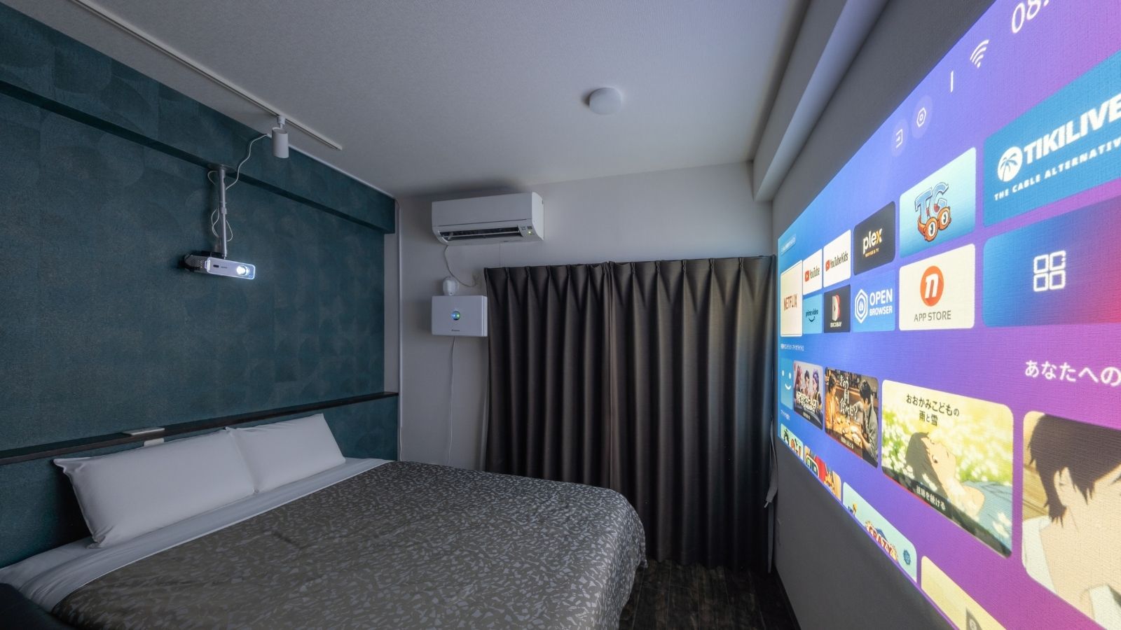 【ダブル/禁煙】WiFi・洗濯機・乾燥機完備（無料洗剤付き）