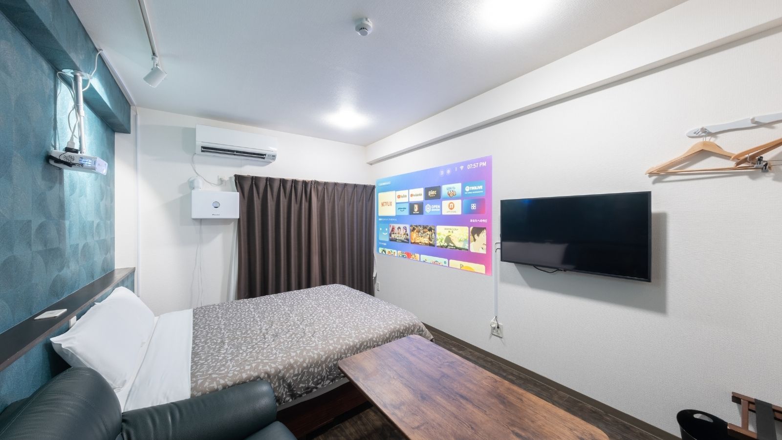 【ダブル/禁煙】WiFi・洗濯機・乾燥機完備（無料洗剤付き）