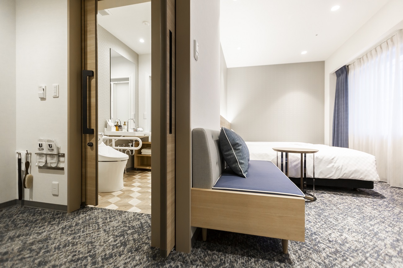 ユニバーサルルーム27㎡ / 100cmサイズベッド)