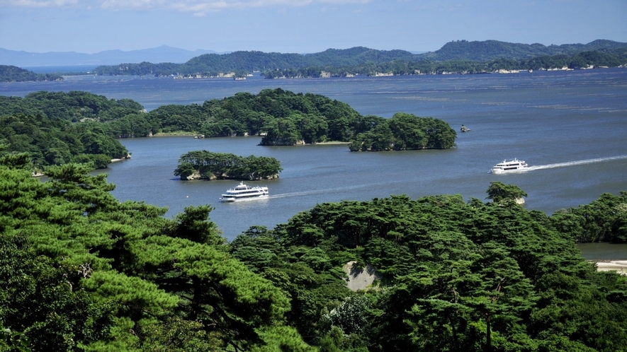 【松島遊覧船】船上から松島の美しい風景を楽しめる。コースも様々！