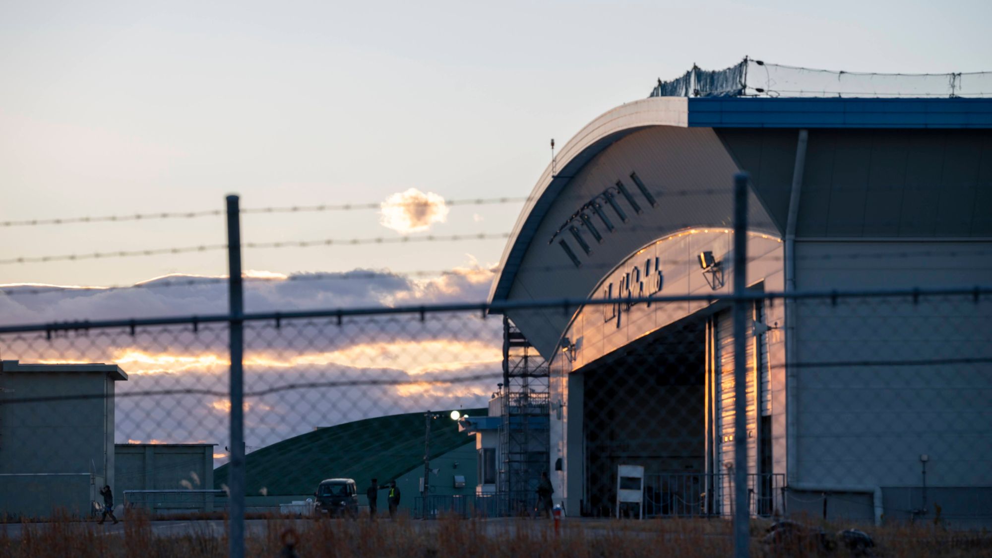航空自衛隊松島基地。ブルーインパルスの本拠地として知られています。