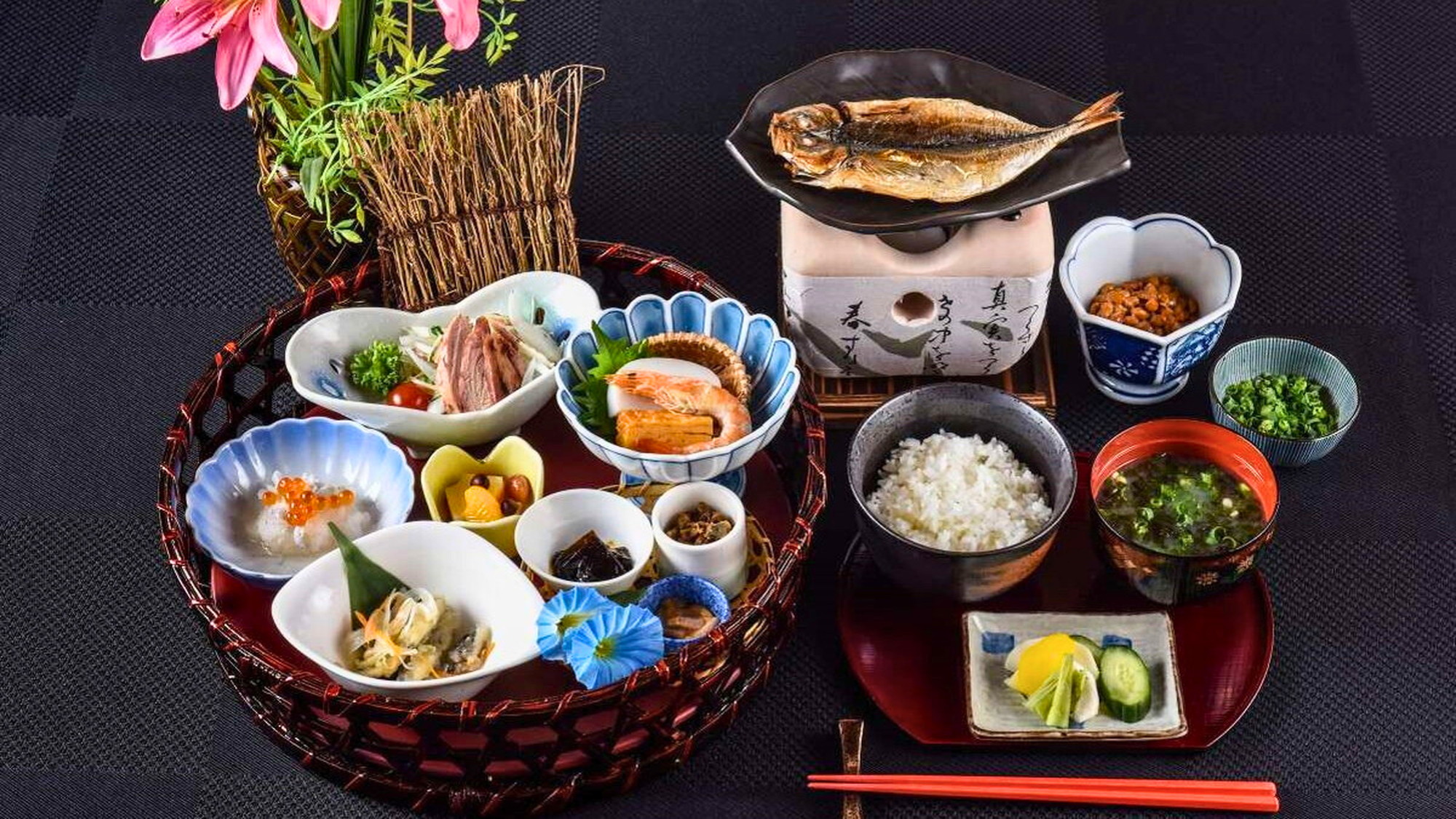 地元出身のシェフが趣向を凝らした『旬味覚会席』伊豆の名産と旬の食材の融合をお楽しみください