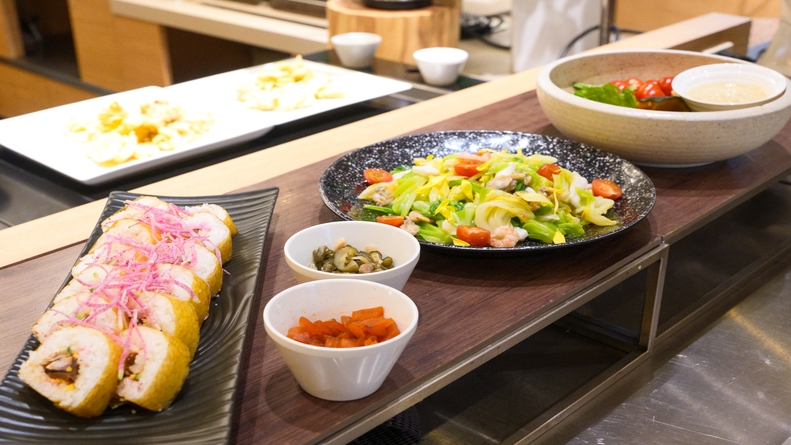 【湯ったり日帰りプラン＋ディナービュッフェ付き】【11:00〜20:00】●地下鉄本町駅直結