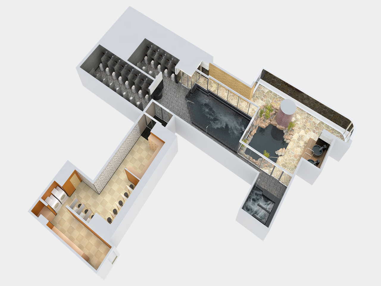 女湯 イメージ図