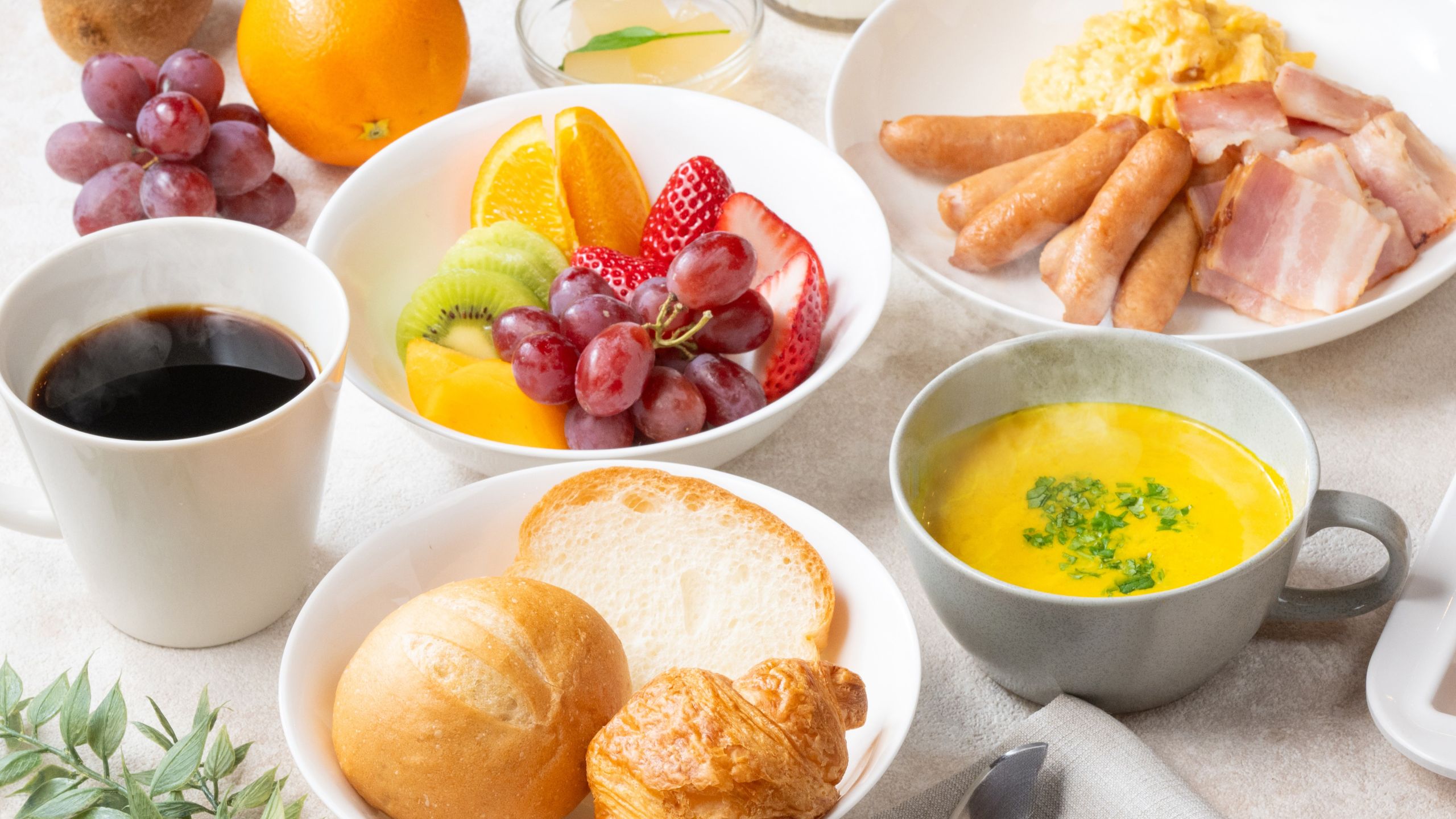 朝食ビュッフェ（洋食）