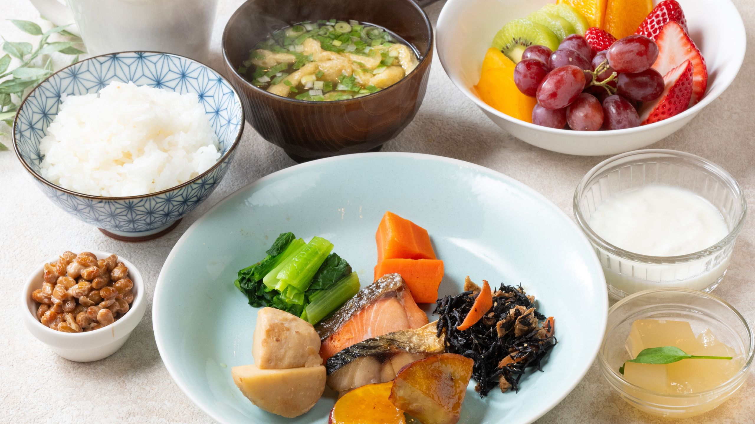 朝食ビュッフェ（和食）