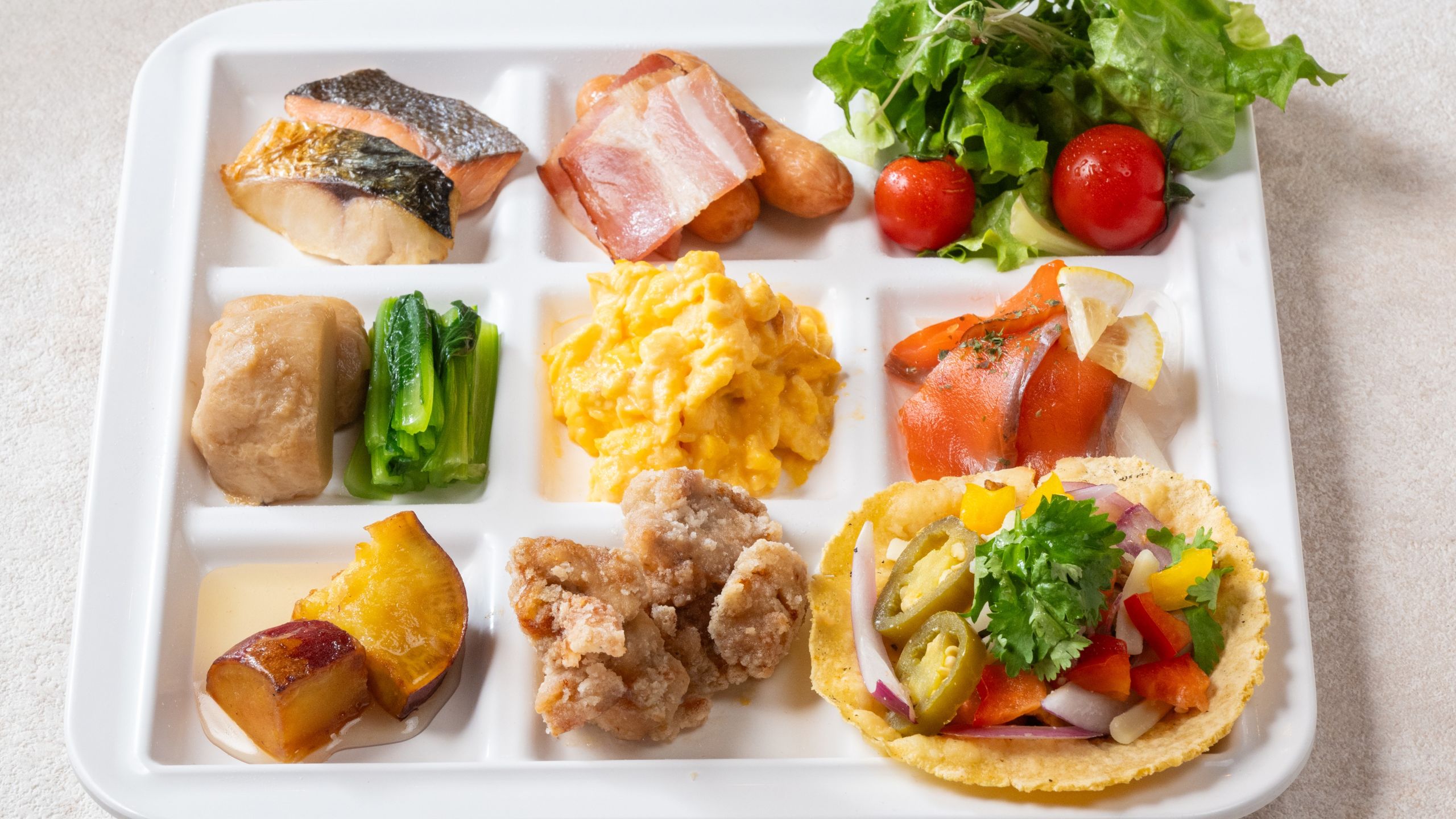 朝食ビュッフェ（洋食）