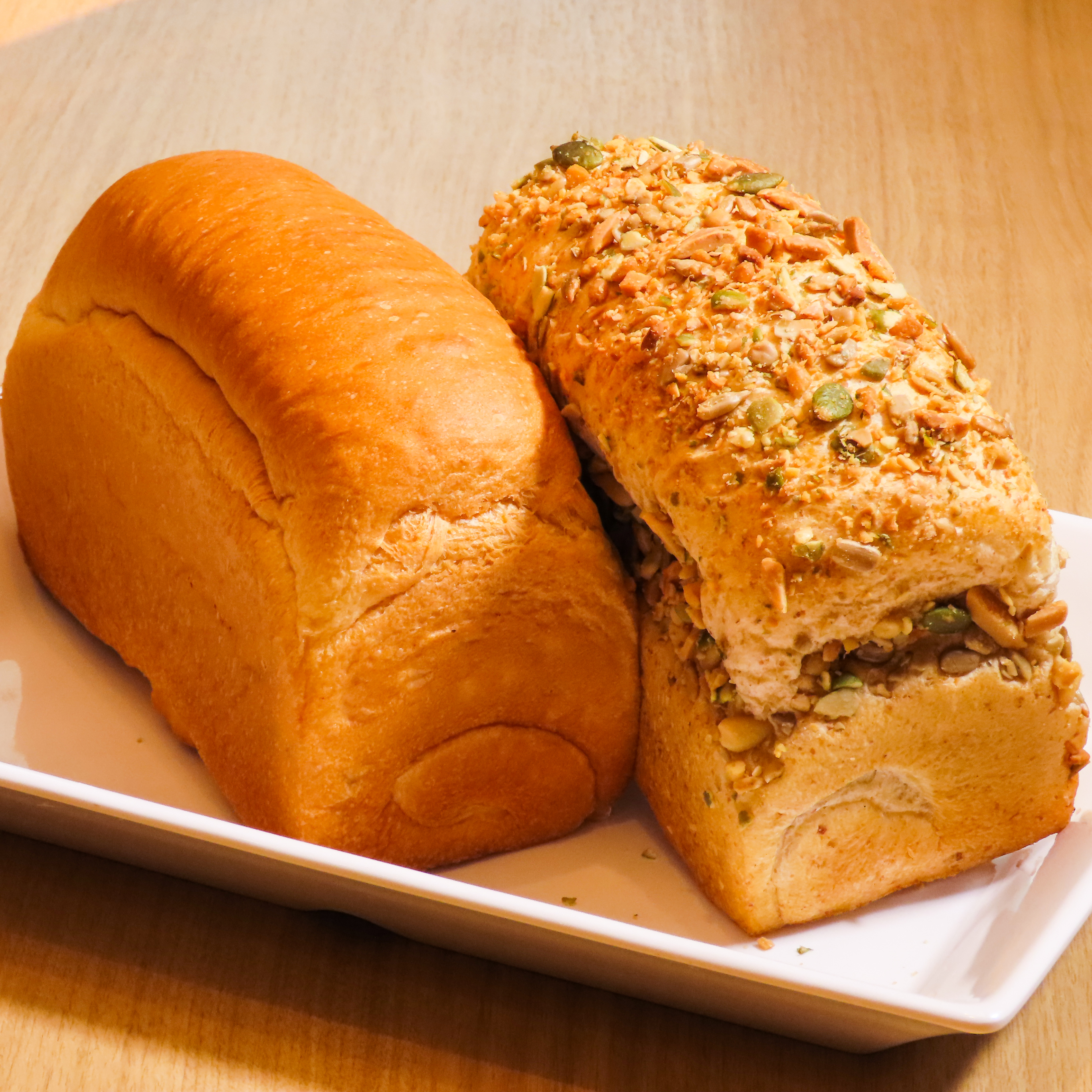 おすすめの自家製食パン２種