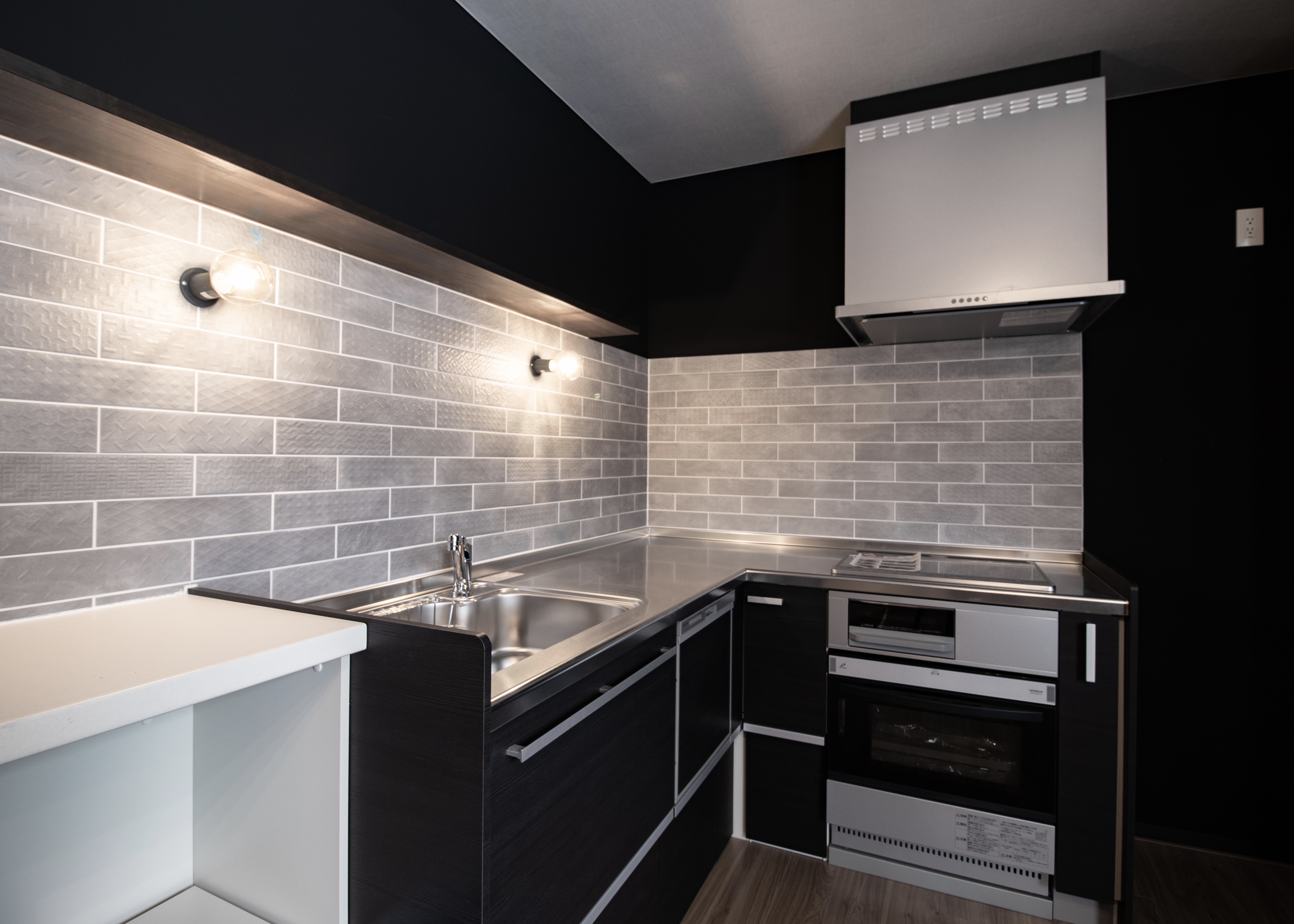 ストリートサイド１ベッドルームロフト付きスイート　キッチン