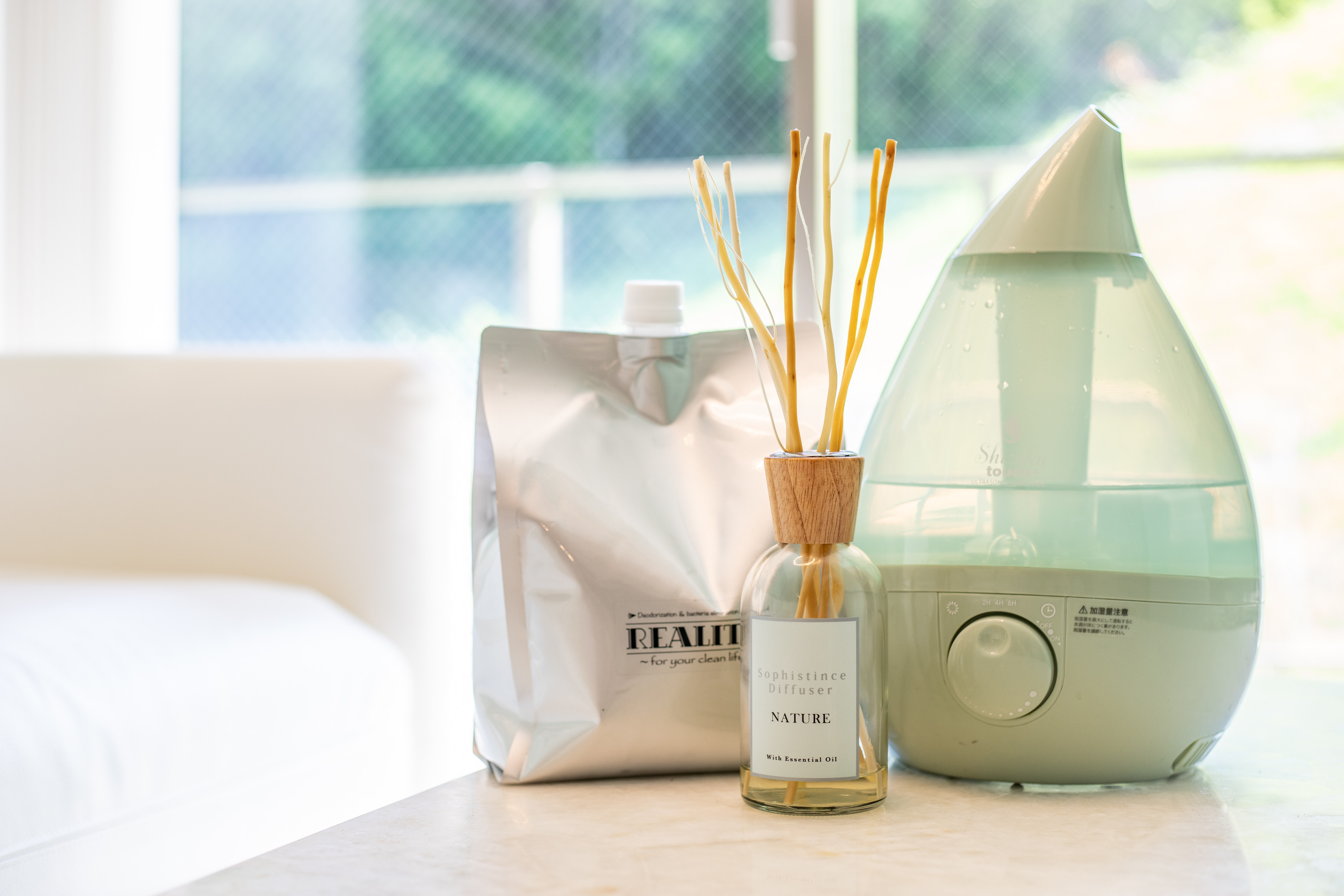 次亜塩素酸系弱アルカリ性空間除菌装置