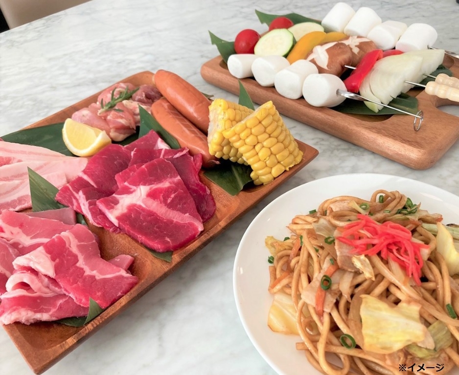 【お部屋のプライベートテラスで】スタンダードBBQプラン