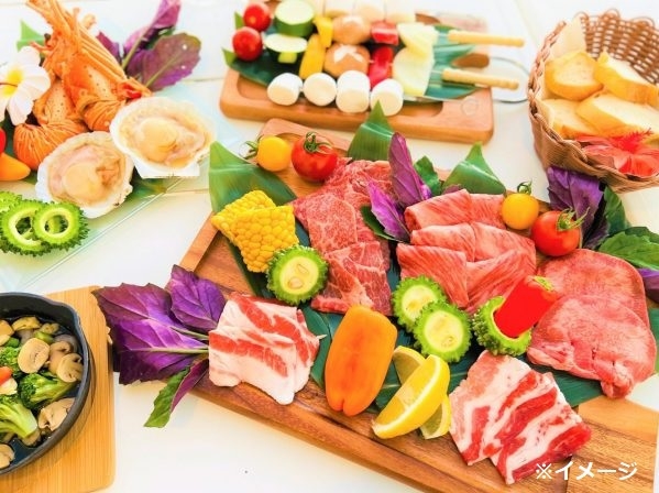 【お部屋のプライベートテラスで】プレミアムBBQプラン