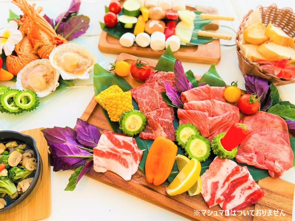 【BBQの夕食付】プレミアムBBQプラン