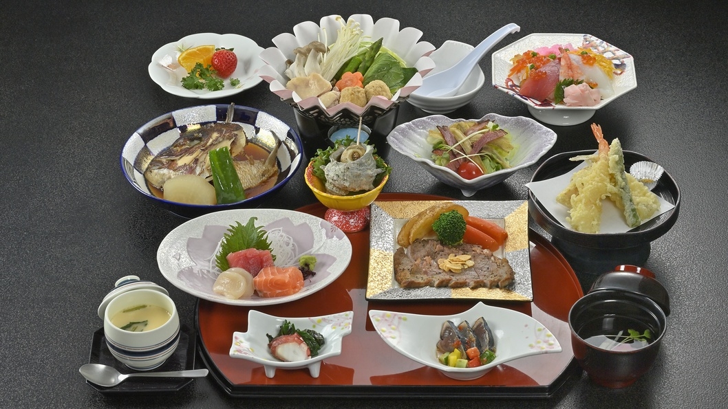 【一泊2食付】　華コース