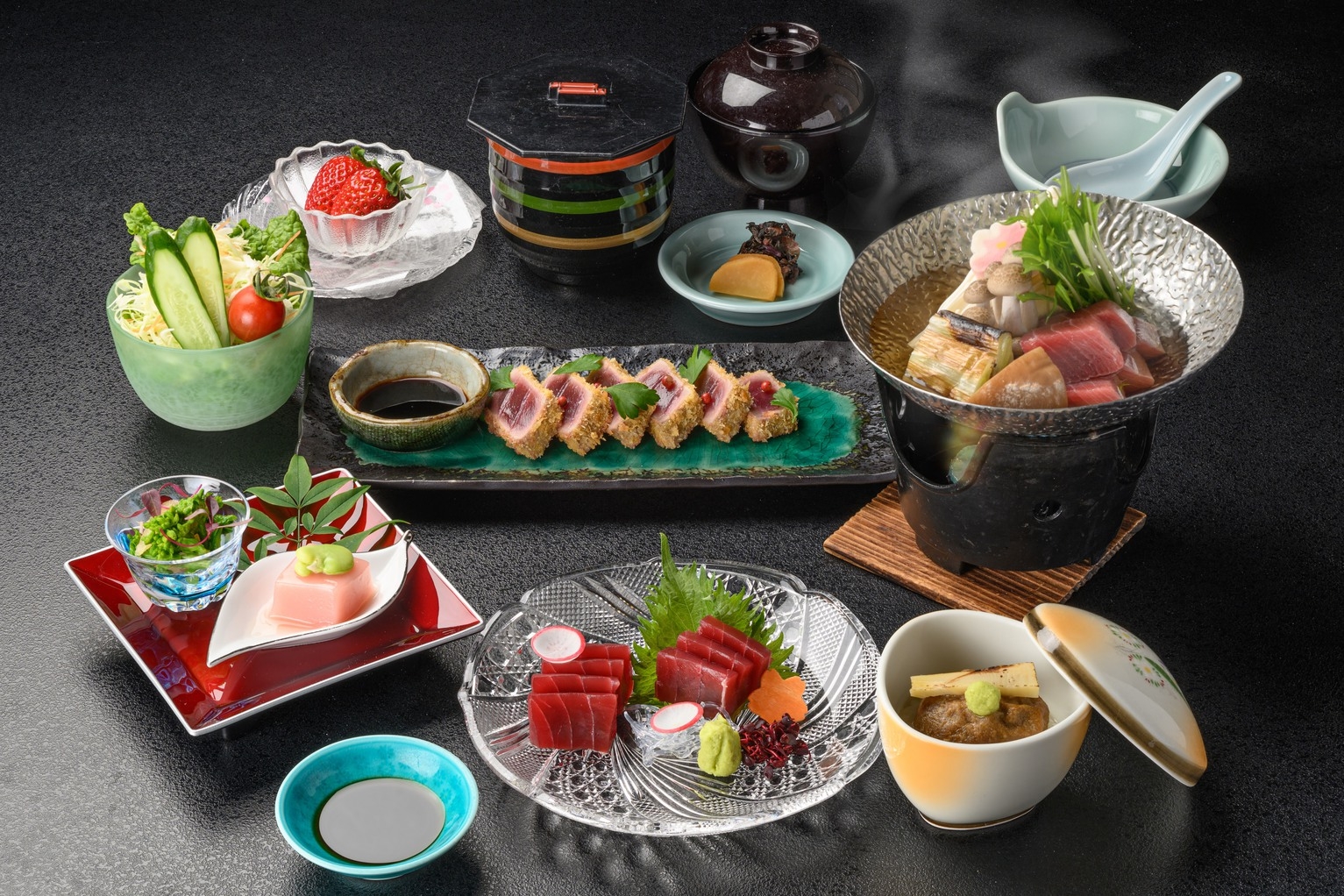 紀州水揚げ特選まぐろ会席プラン