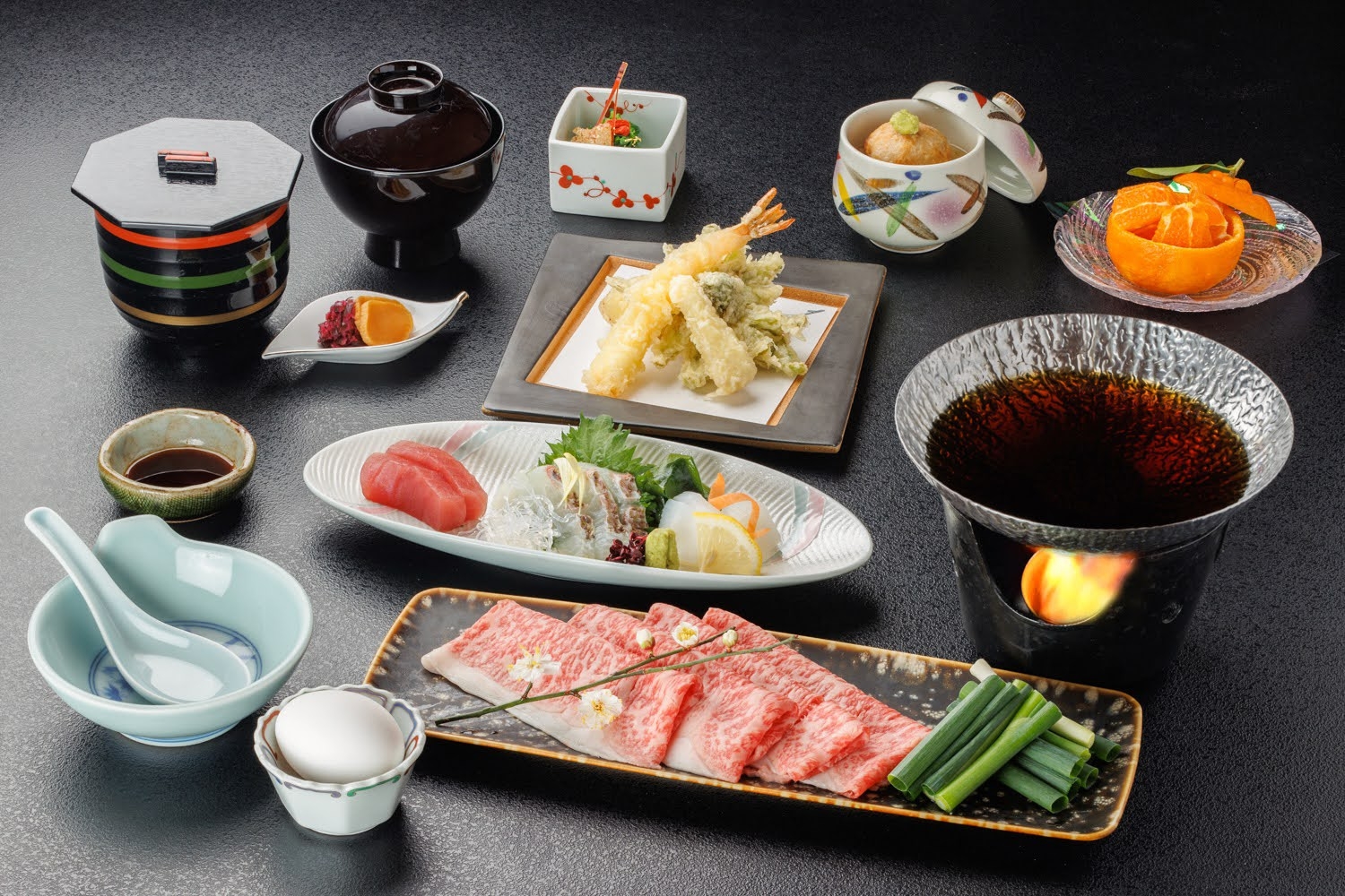 1月〜3月限定！選べる熊野牛（石焼きor鋤焼き）と春野菜付旬菜会席