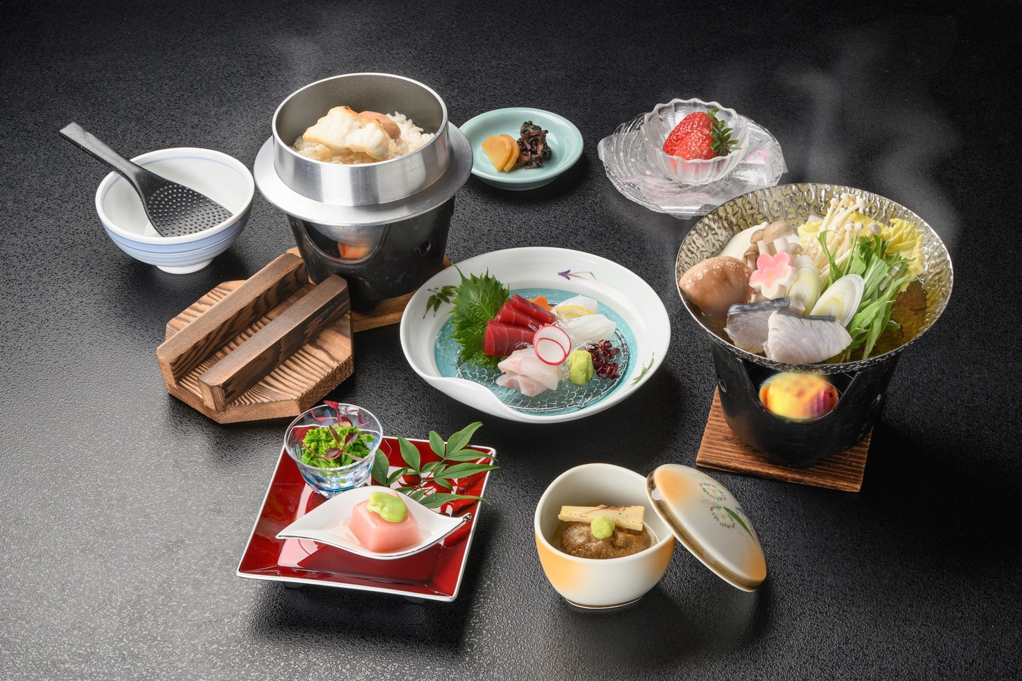 【期間限定】 九絵釜飯付 紀州の旬彩会席プラン