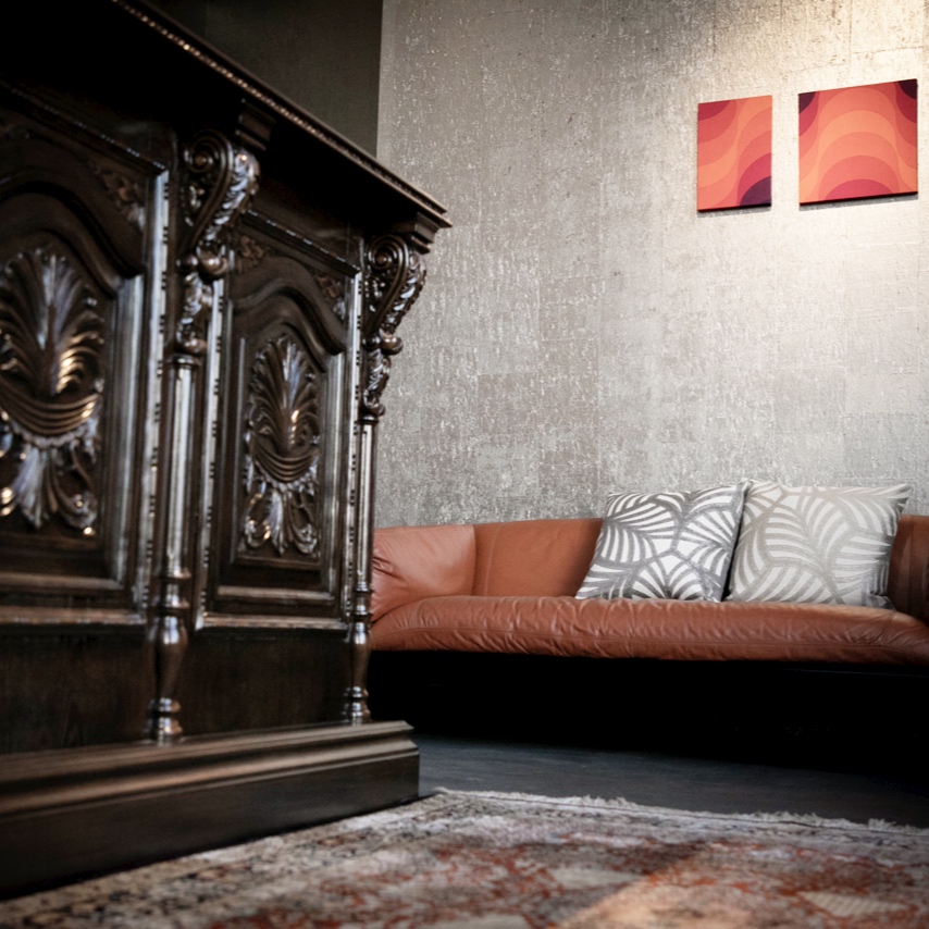 ■御宿 田 離宮 ／ フロント■ 夜は静寂に包まれる。全7室のプライベートリゾート。