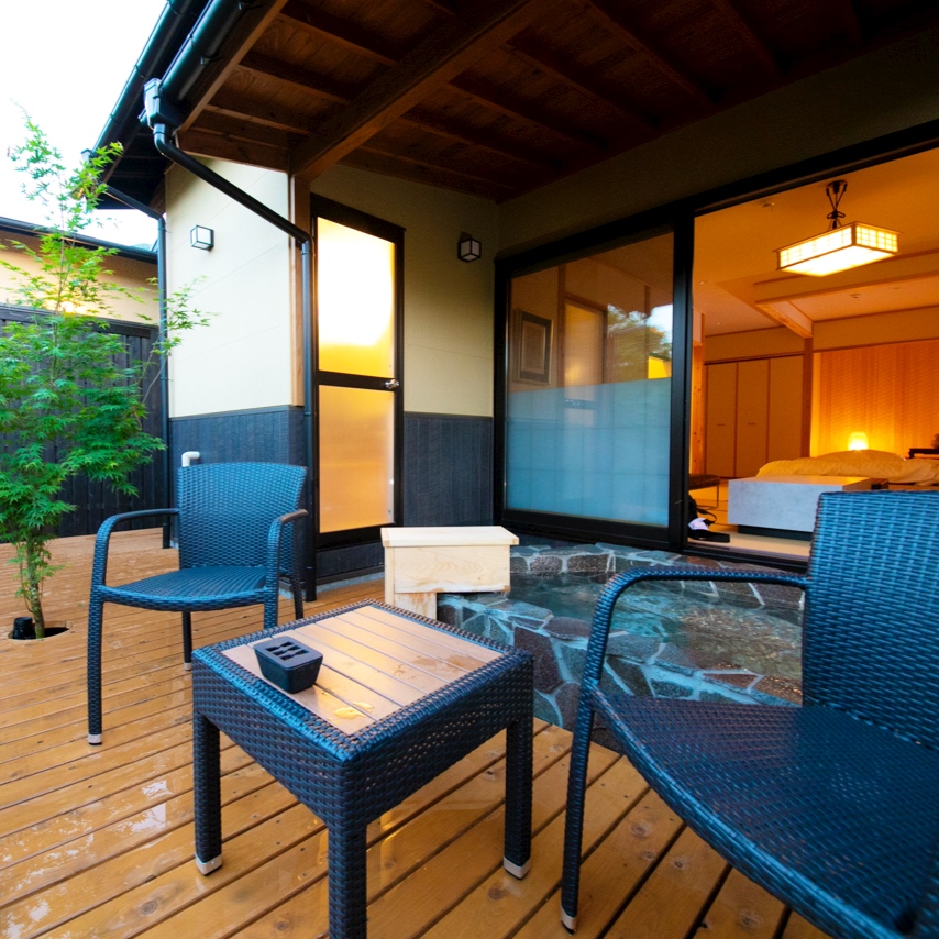 ■緋 -hiki-■ 大人限定・露天風呂付き離れ／由布岳を眺めながら湯の贅をお楽しみ下さい