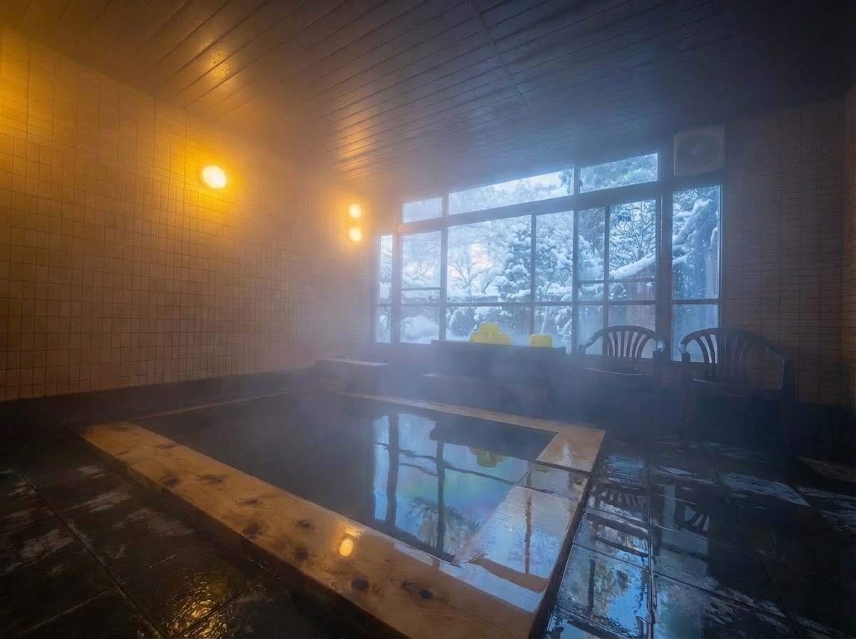 内湯（冬）