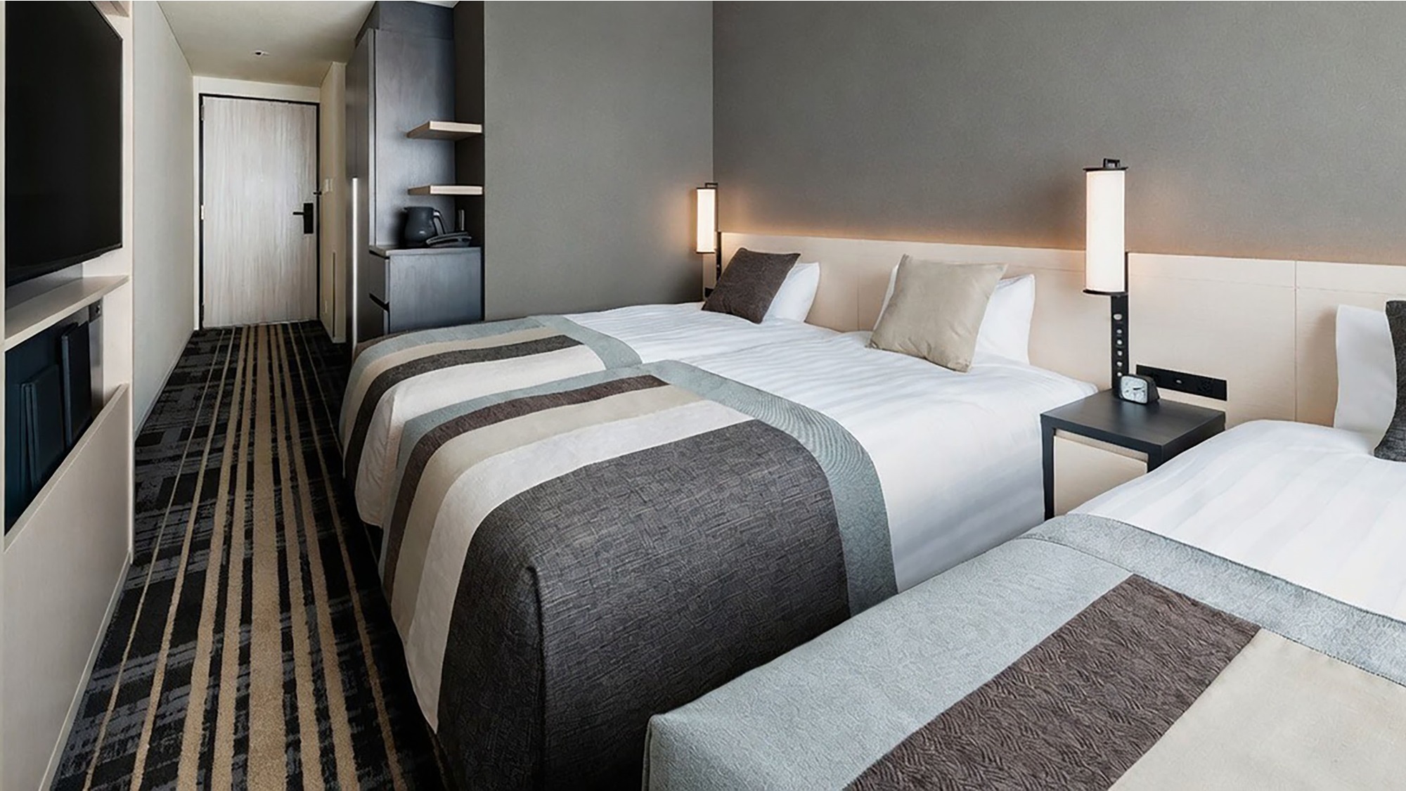 【12～29階】スタンダードトリプル（25.0平米）