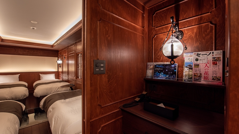 ＜別邸　汽車泊＞【素泊り】鉄道の魅力を存分に。「汽車に泊まる」特別な滞在