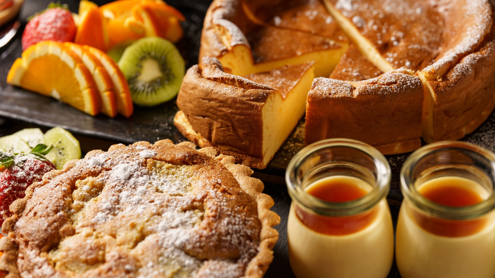 朝食ビュッフェ