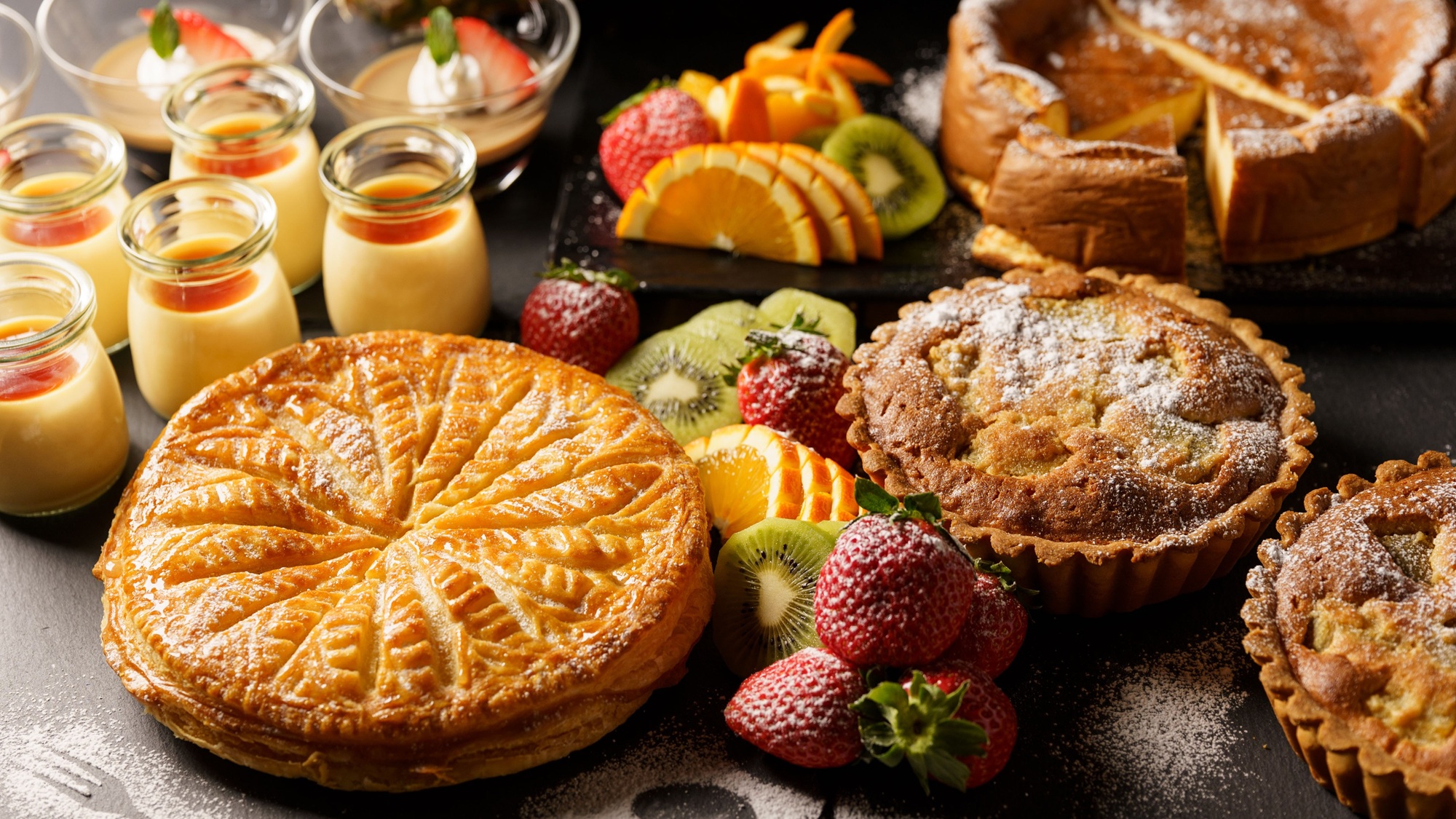 朝食ビュッフェ