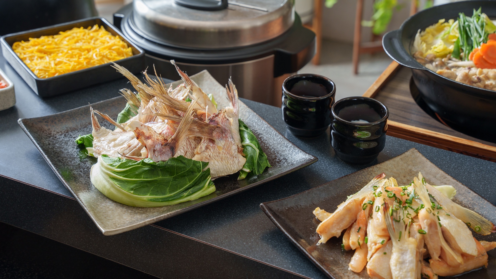 朝食ビュッフェ