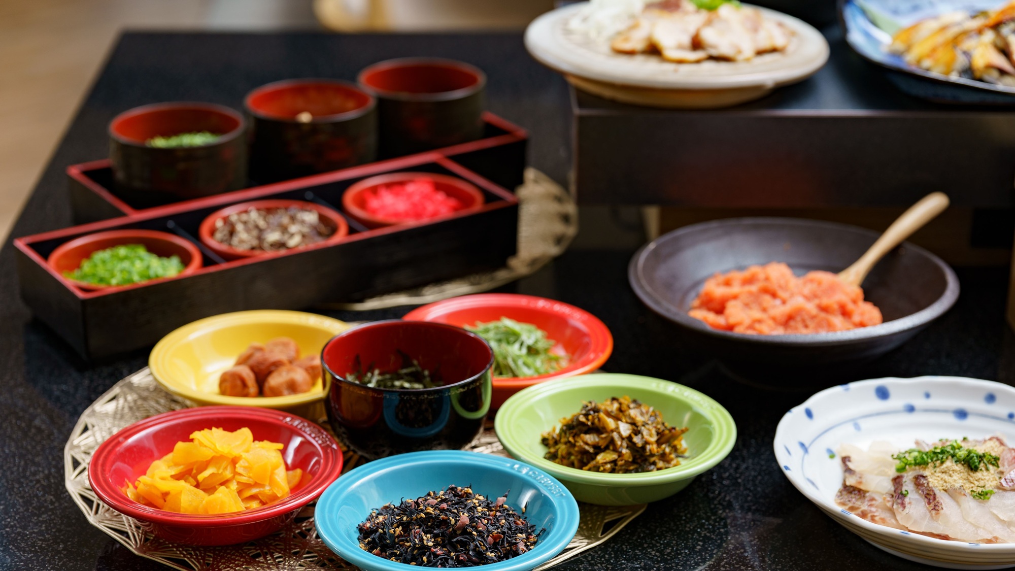 朝食ビュッフェ