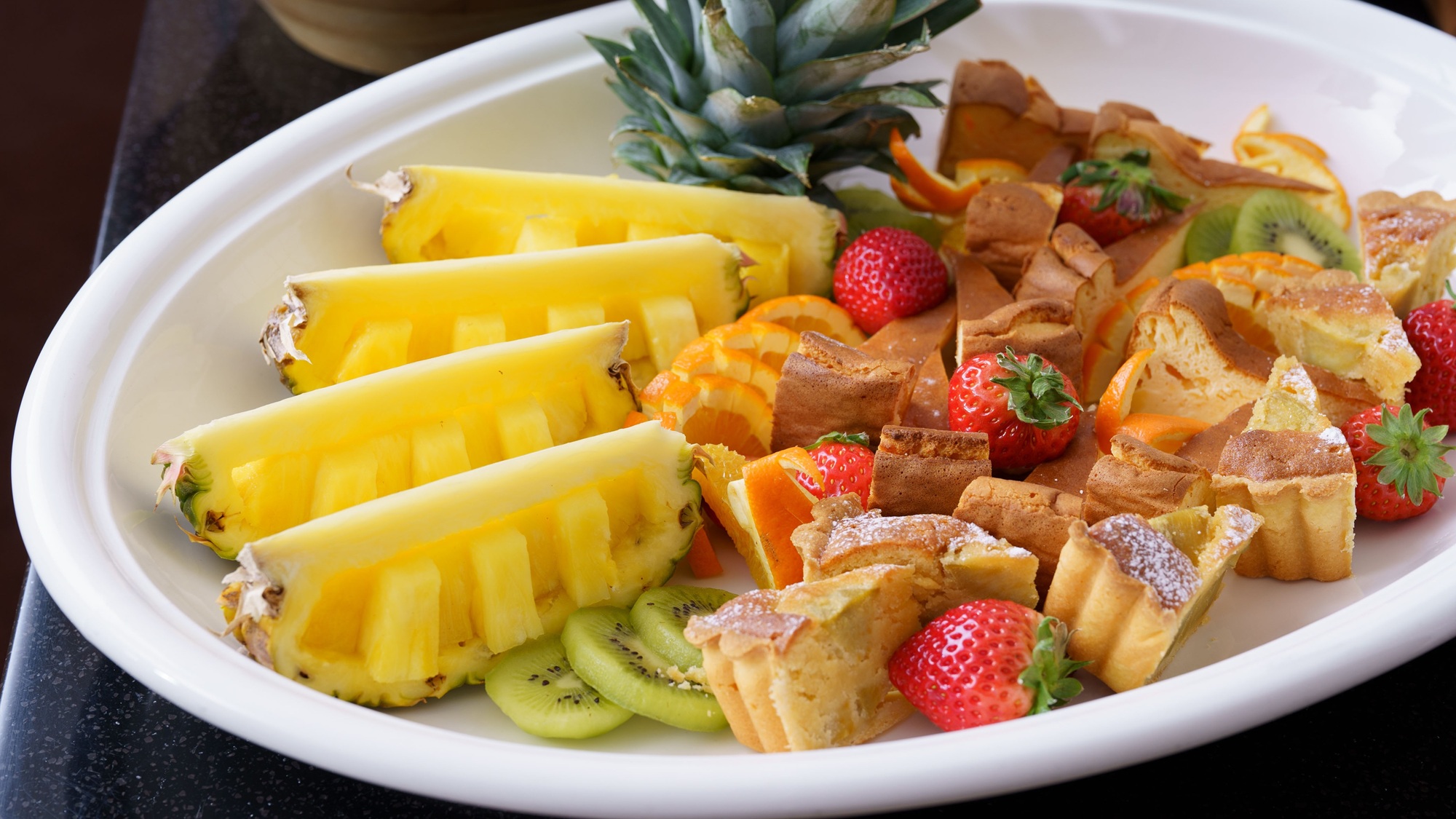 朝食ビュッフェ