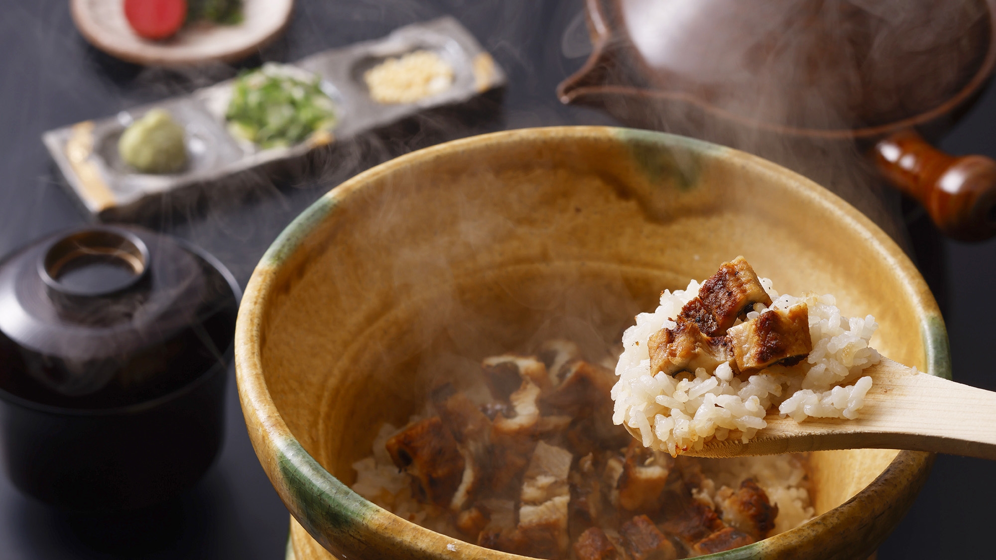【昼食付】Kariya　Ryokan　Q特製『穴子釜めし』プラン