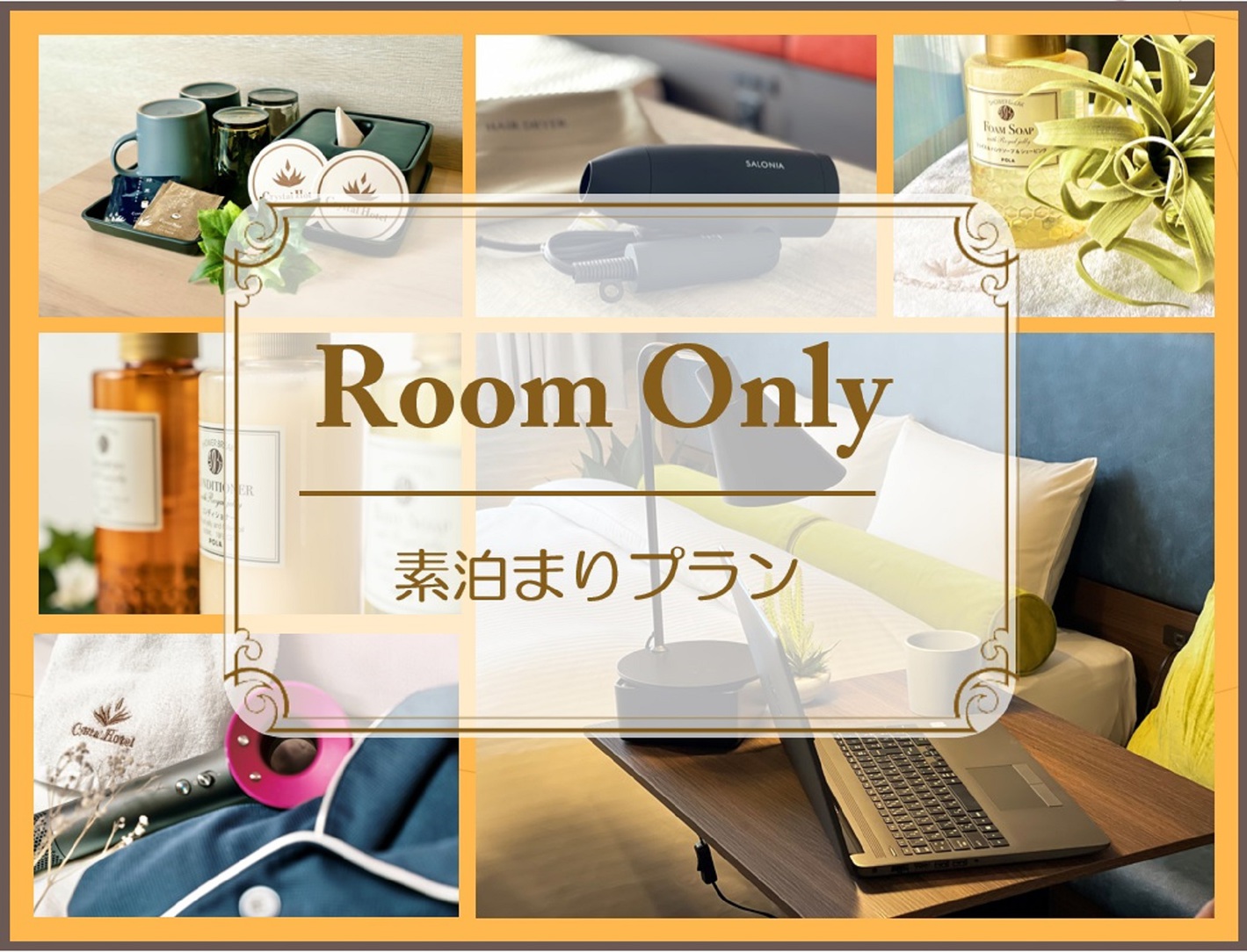 【Simple stay】ベーシックプラン（素泊まり）全室話題の☆ミラブルシャワーヘッド☆導入！