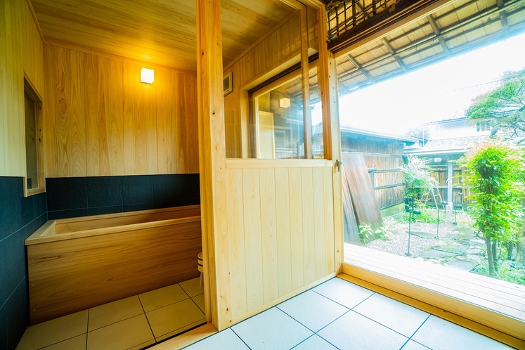 客室：美やこ　風呂イメージ　※須田邸棟は、チェックイン後に車で5分程度ご移動いただきます。