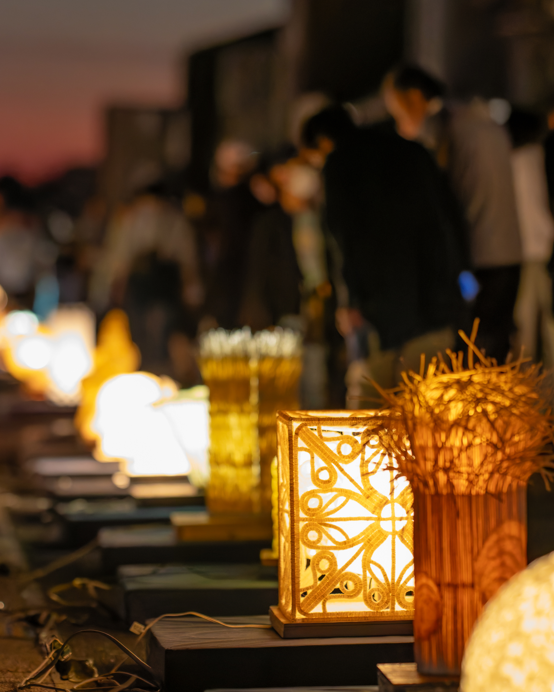 美濃和紙あかりアート展