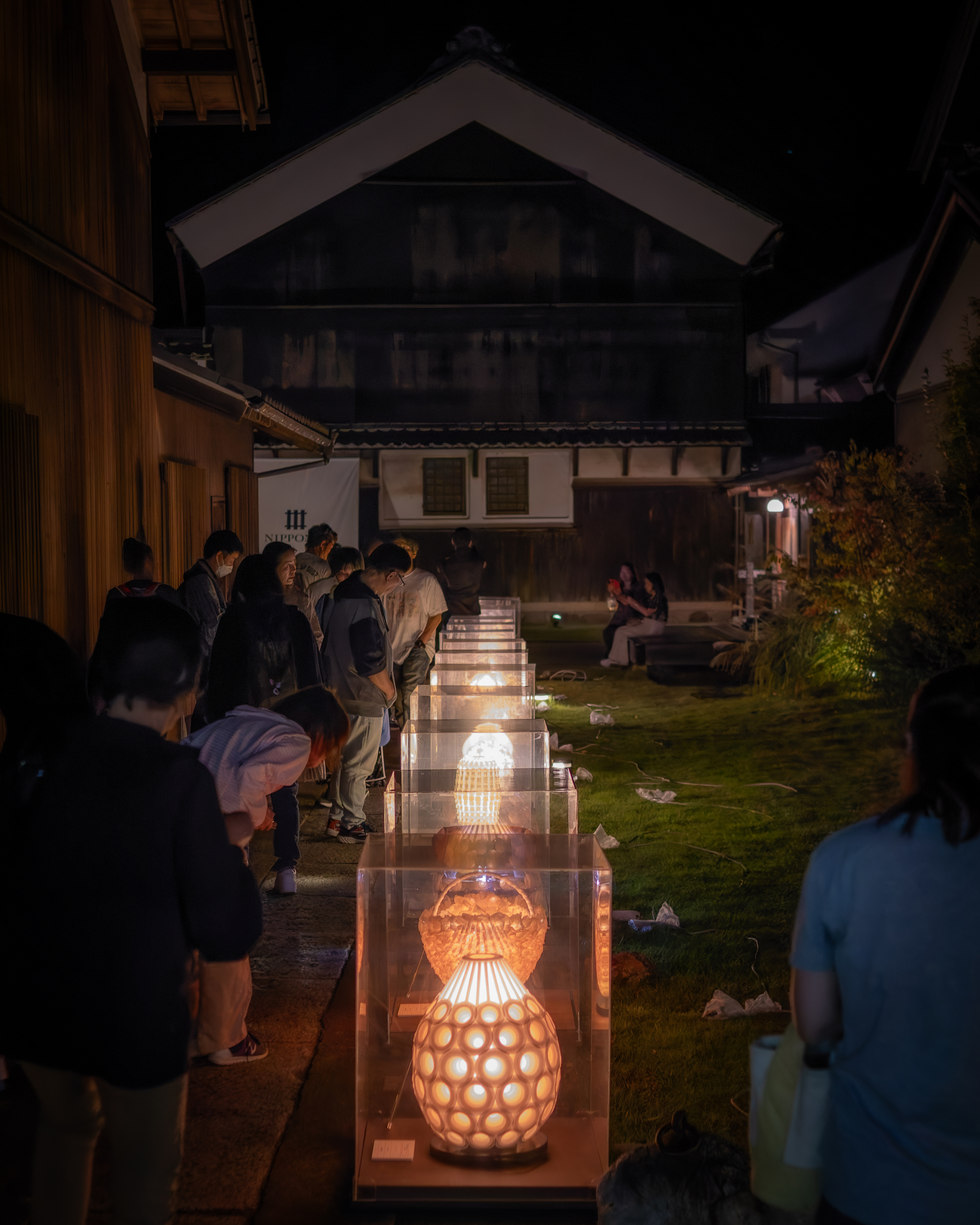 美濃和紙あかりアート展