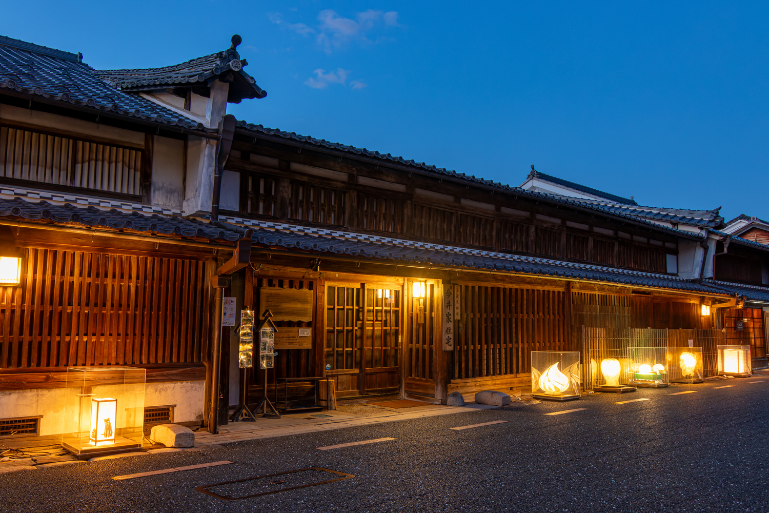 美濃和紙あかりアート展