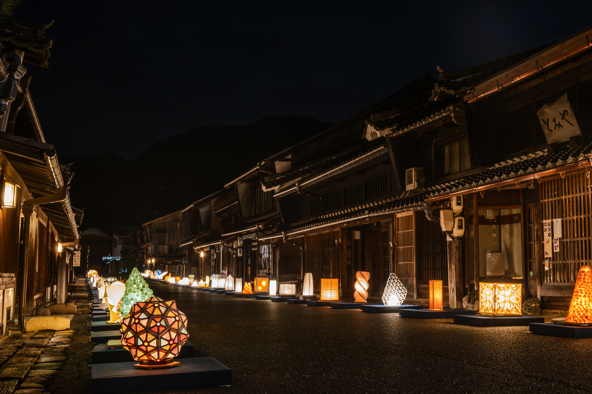 美濃和紙あかりアート展