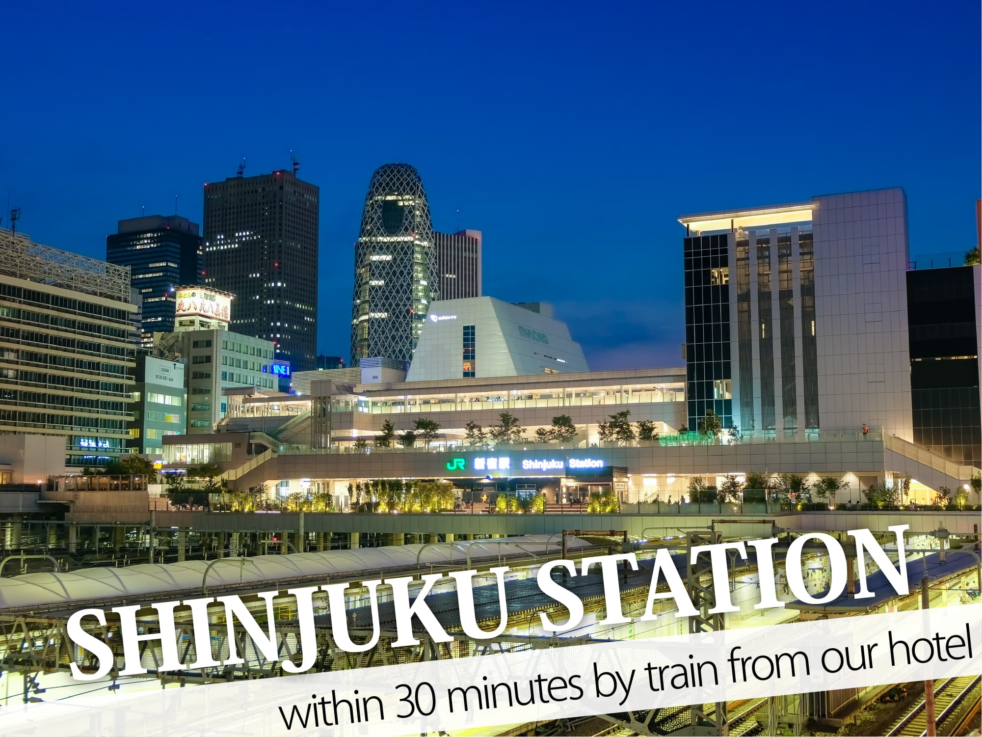 Shinjuku Station（新宿駅）