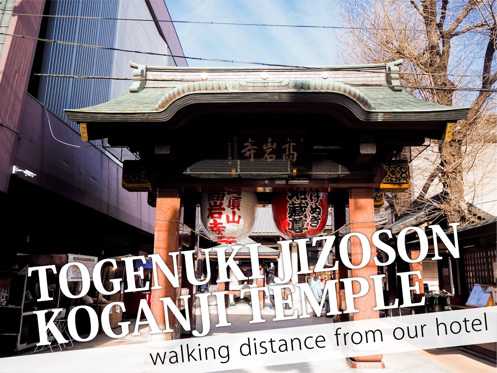 Togenuki Jizoson Koganji Temple（とげぬき地蔵尊 高岩寺）