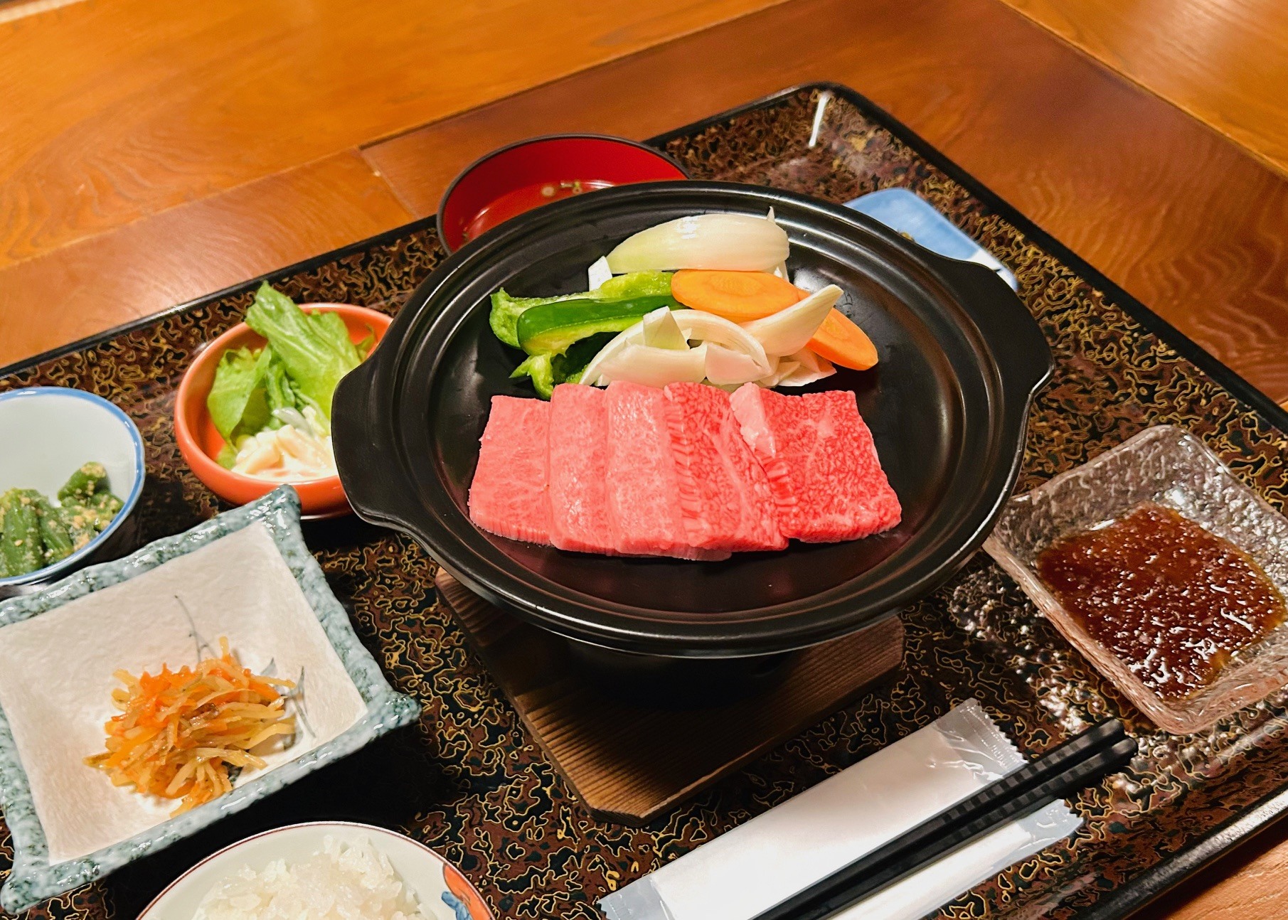 飛騨牛焼肉御膳