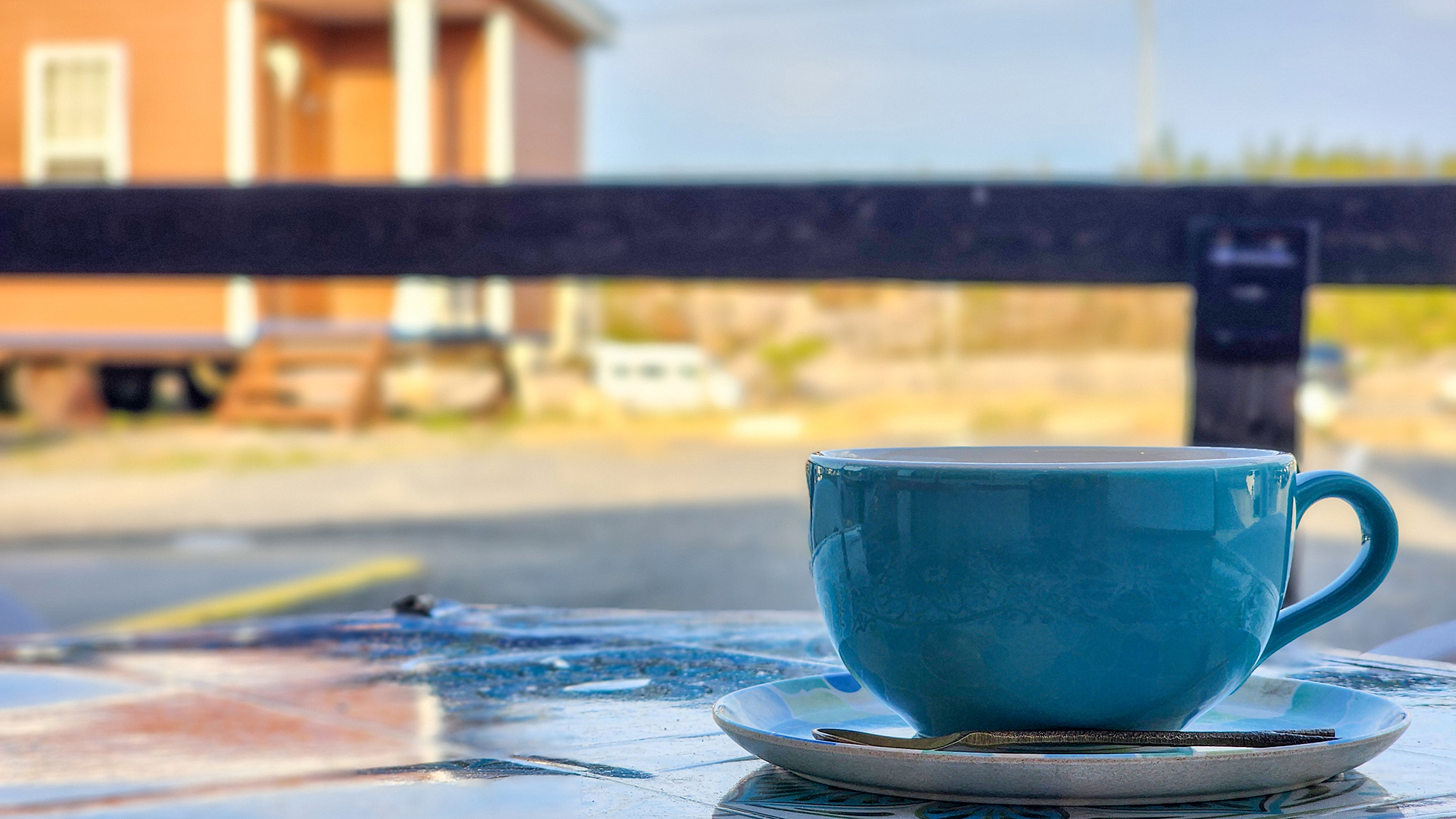 #外観◆潮風に吹かれながらコーヒーをどうぞ！