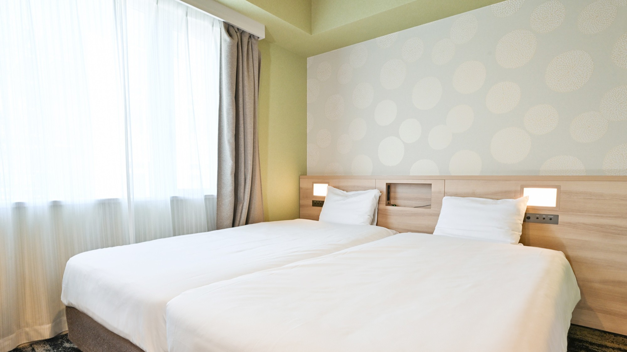 デラックスツインルーム <禁煙NO-smoking> 17㎡