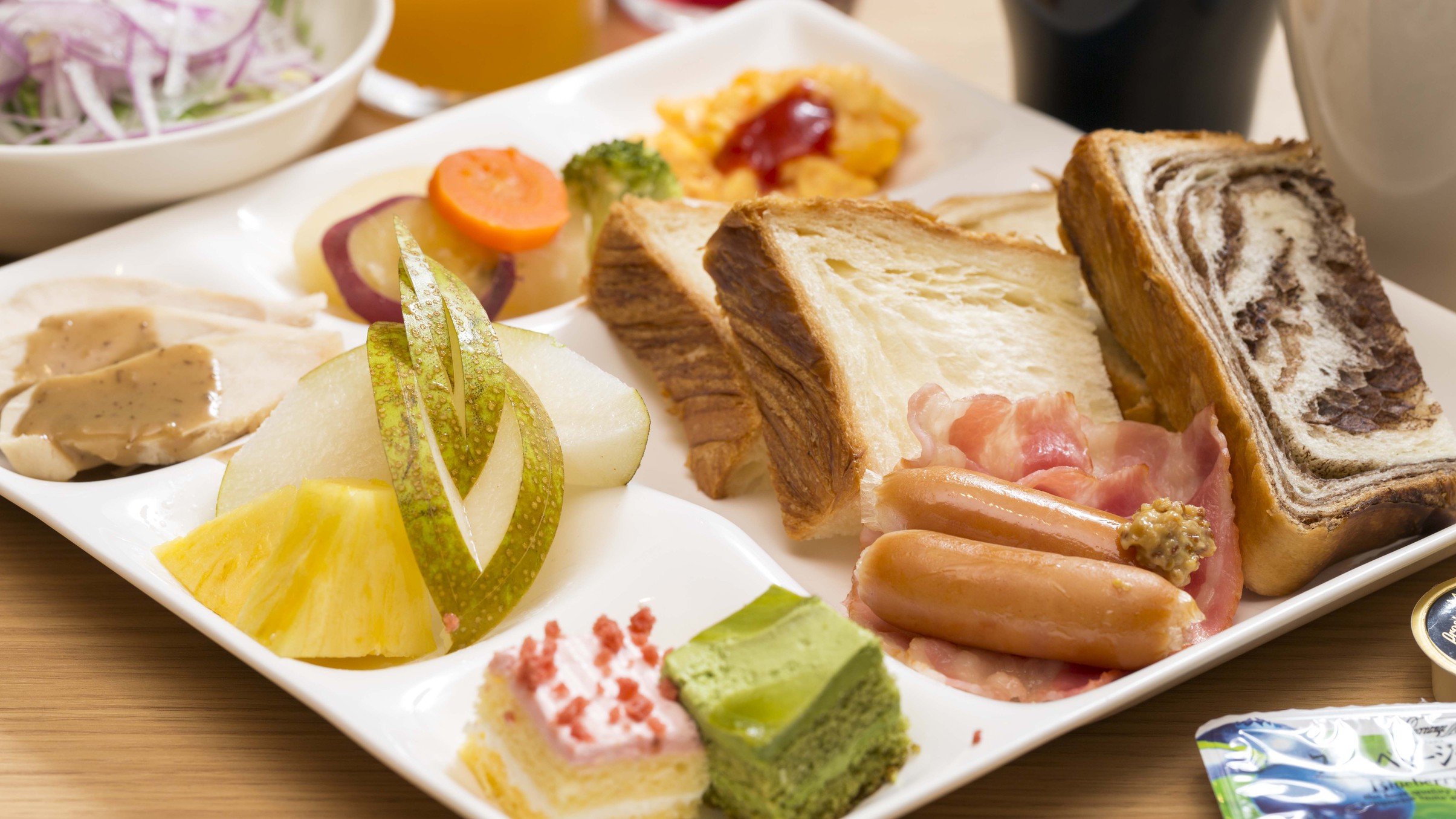 【のどぐろの干物】に舌鼓♪【季節のおばんざい】など和風総菜が充実♪京の彩り朝食ビュッフェ付